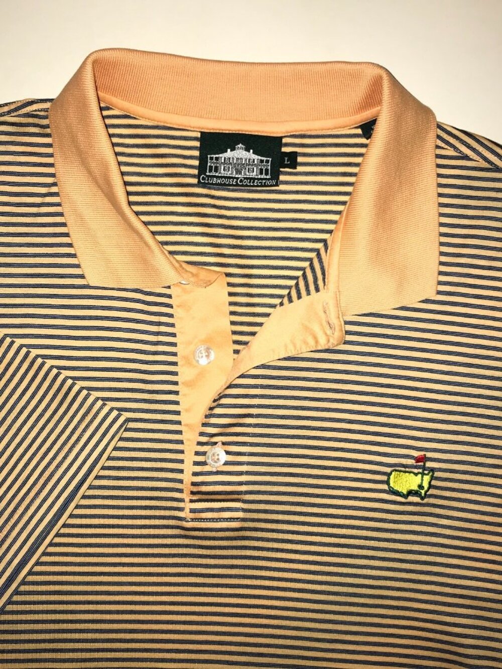 Men's Clubhouse Collection Masters Short Sleeve Polo-Size L